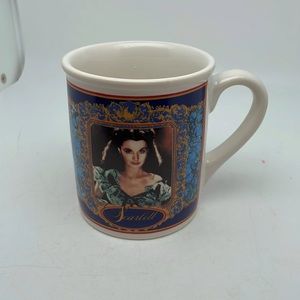 GONE WITH THE WIND - SCARLETT ", Ceramic Coffee Cup, VINTAGE OFFICIAL LICENSED